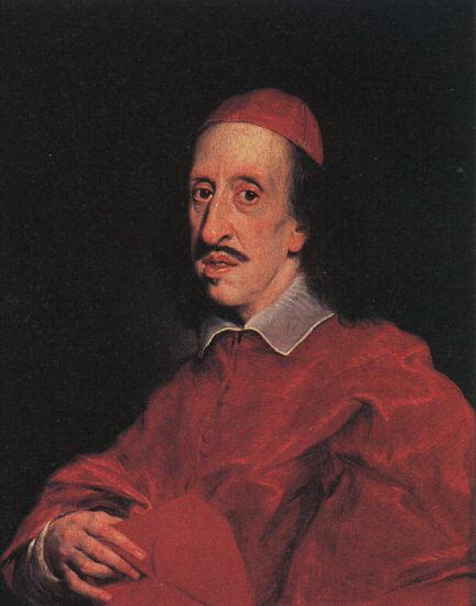 Giovanni Battista Gaulli Called Baccicio Portrait of Cardinal Leopoldo de' Medici Germany oil painting art